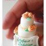 Mini wedding cake con pergamena in pasta di mais