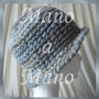 Cappello a cloche - grigio chiaro melange