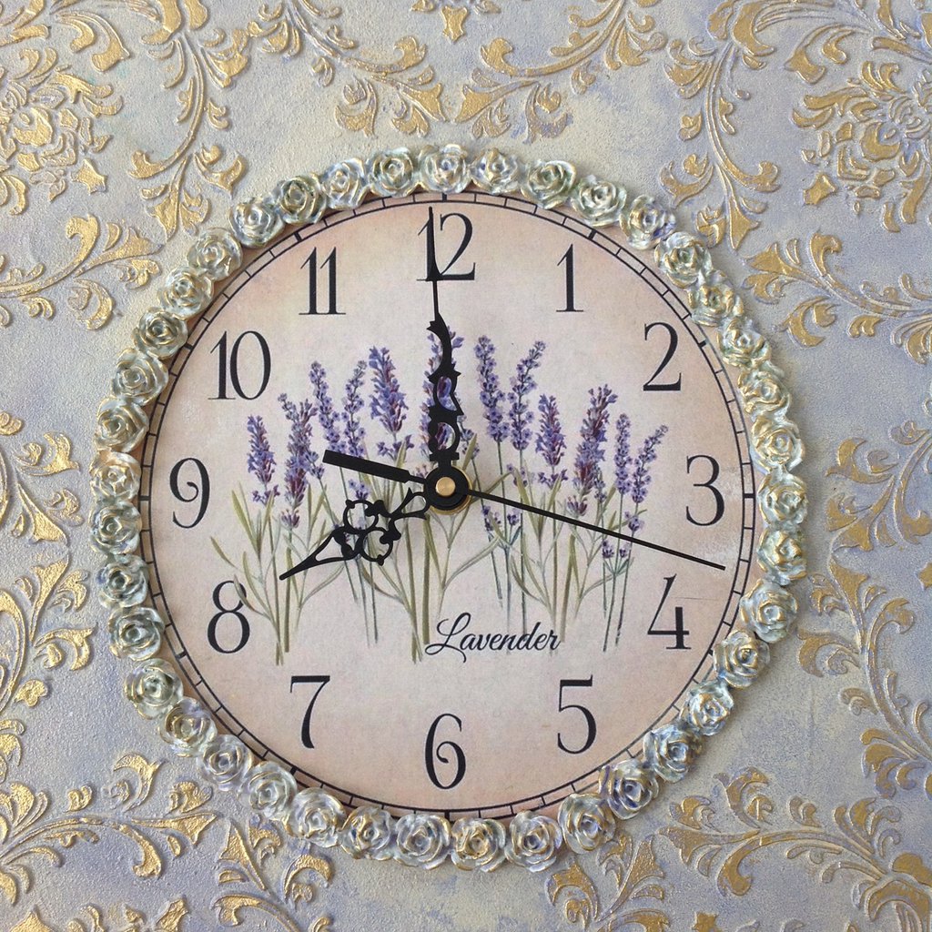 DEKORI Orologio da Parete con Pendolo - Design Gattino Nero, Silenzioso