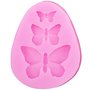 Stampo in gomma siliconica 3 FARFALLE / Butterflies Mold