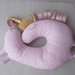 cuscino unicorno, cuscino decorativo per bambini