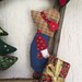 Natale - Ghirlanda Casette Sue e Bill con albero di Natale INSERZIONE RISERVATA ISABELLA