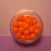 Perline arancioni da 4.5mm