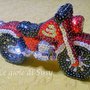 Motocicletta di paillettes