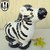 Zebra di paillettes