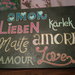 Amore in tutte le lingue - Quadro 40 x 30