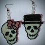 Orecchini halloween fatti a mano - Mr e Mrs Skull