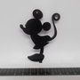 Outlet - ciondolo minnie in plexiglass nero