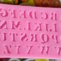 STAMPO IN SILICONE PER LETTERE ALFABETO - HOBBY CREATIVI