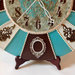 Orologio in legno da Parete Tiffany Style