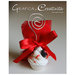 Bomboniera mini cupcake gesso/silicone per laurea