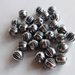 10 Perle in argento antico acrilico PRL5N