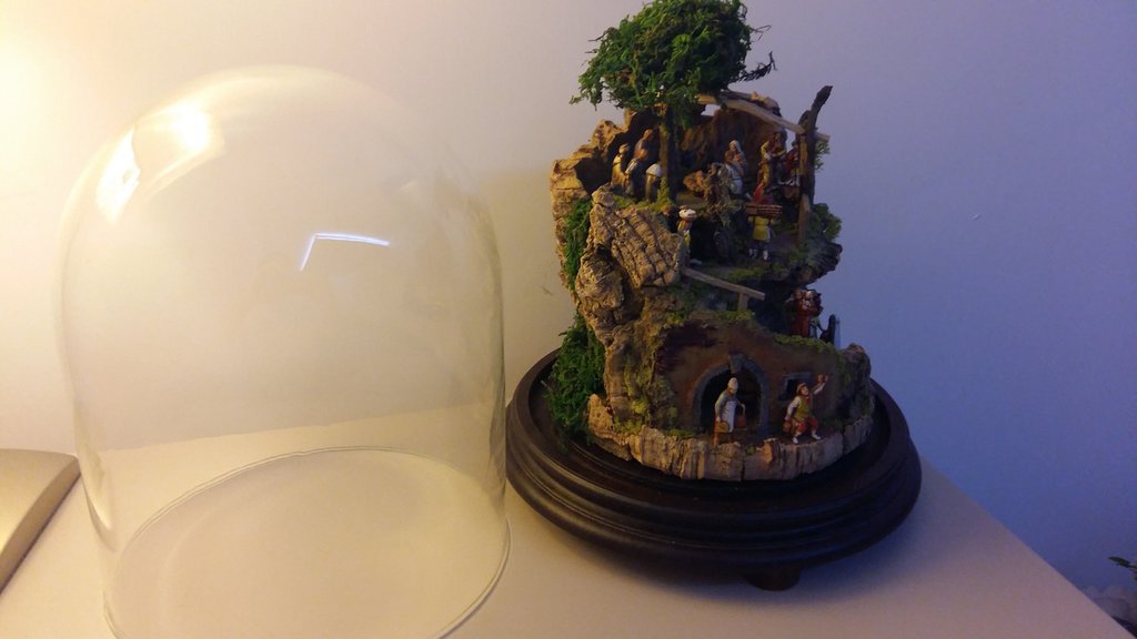 Campana Di Vetro Per Presepe