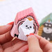 Sticky note adesivi in carta Puppy House Dogs (^-^)