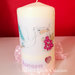 Candele decorate personalizzate- bomboniere 