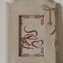 Quadretto punto croce shabby chic