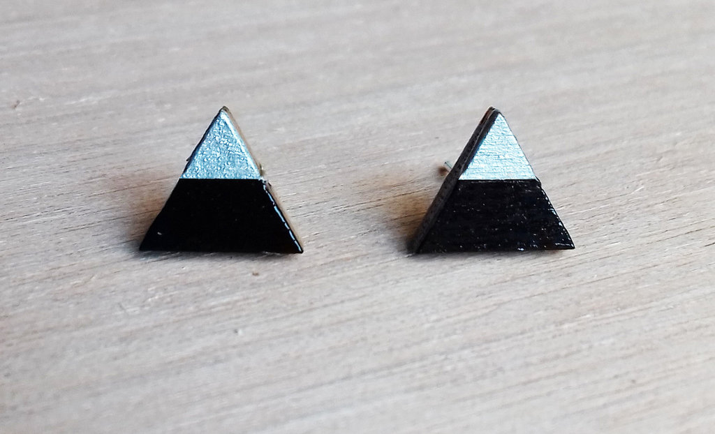 SOFIA MILANI Orecchini A Triangolo In Argento 925 Placcato Oro – Donna