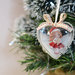 Decorazione albero a forma di cuore con dolls