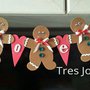 ghirlanda fuoriporta decorazioni natalizie gingerbread omino pan dizenzero porta