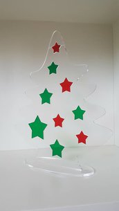 albero natalizio ' stelle colorate'