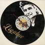 OROLOGIO DA PARETE INTAGLIATO SU DISCO IN VINILE - LIGABUE