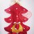 Alberello fuoriporta natalizio con natività stilizzata realizzato a mano