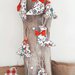 Uccellini e alberi di stoffa:decorazioni natalizie