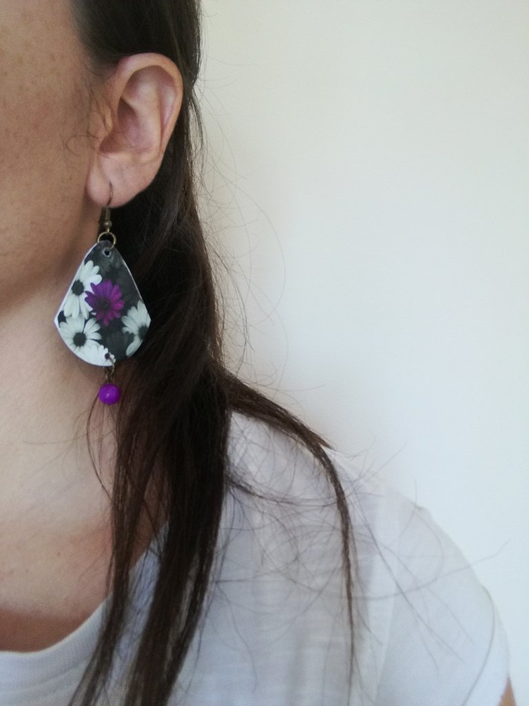 Orecchini pendenti a fiore - Gioielli - Orecchini - di ammakeupbijoux | su