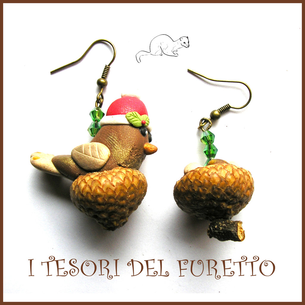 Orecchini Pendenti Grinch Per Natale - Verde, Tema Classico, Regalo Divertente Per Ragazze, Zinco E Legno - 4