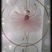 Soffice ballerina stilizzata realizzata in vetro
